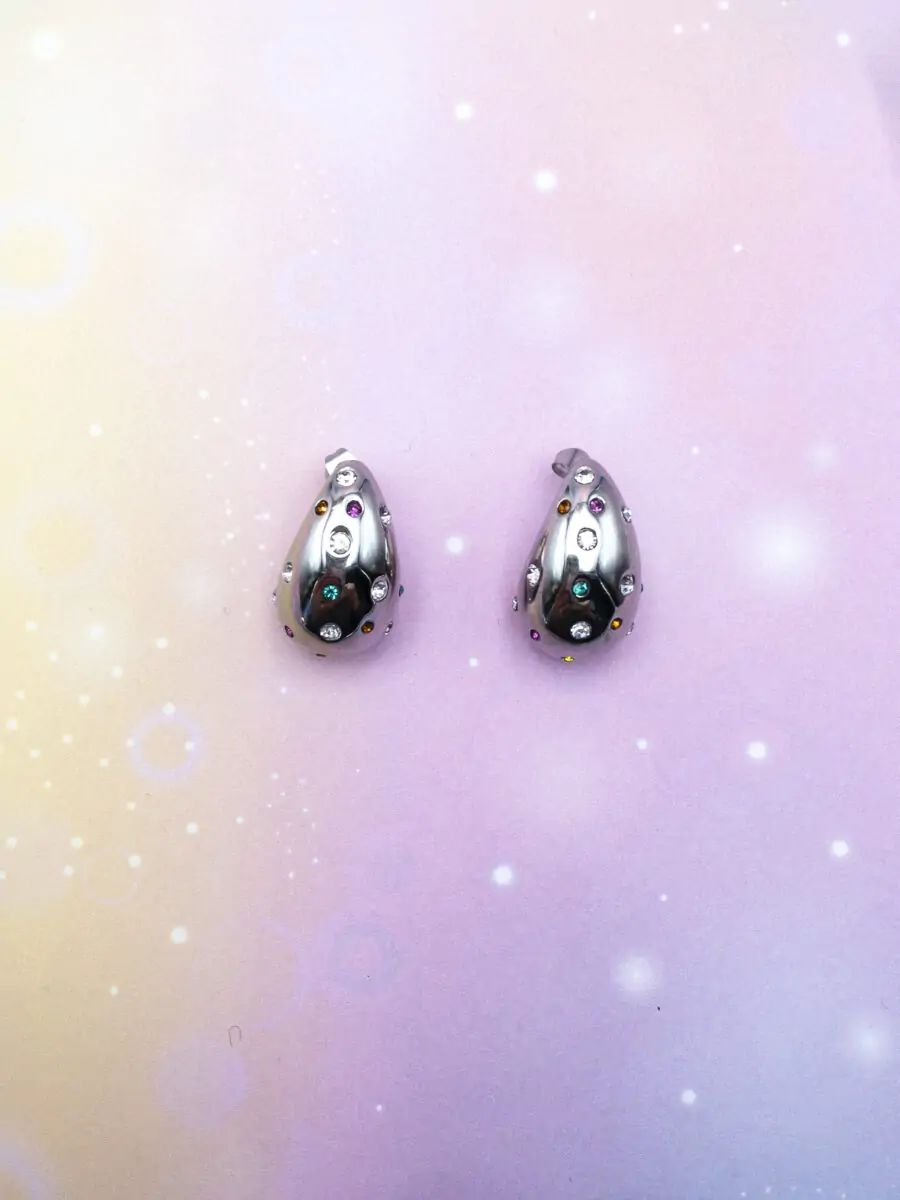 Silver Rainbow Tear